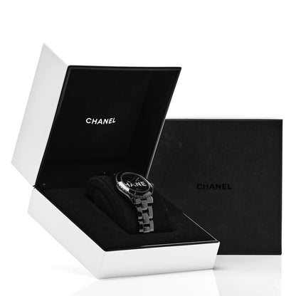 Chanel Stainless Steel Ceramic 38mm J12 Wanted de Chanel Automatic Watch Black 5 of 5