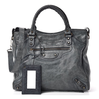 Balenciaga Agneau Classic Hardware Velo Dark Night 1 of 14