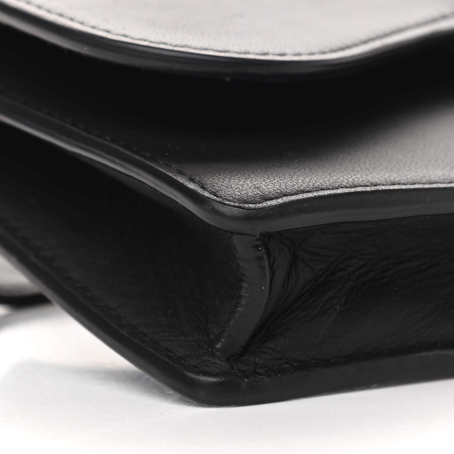 Christian Dior Ultra Matte Calfskin Saddle Belt Bag Black 8 of 13