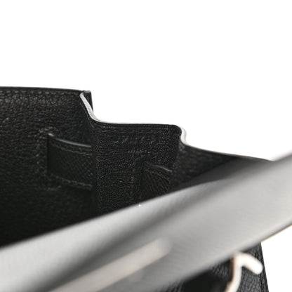 Hermes Epsom Kelly Sellier 28 Black 7 of 12