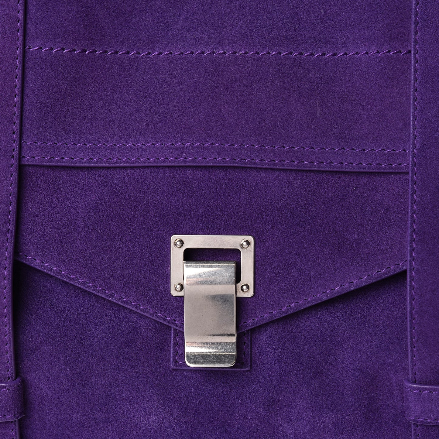 Suede Medium PS1 Satchel Amethyst