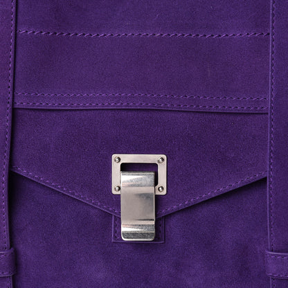 Proenza Schouler Suede Medium PS1 Satchel Amethyst 8 of 10