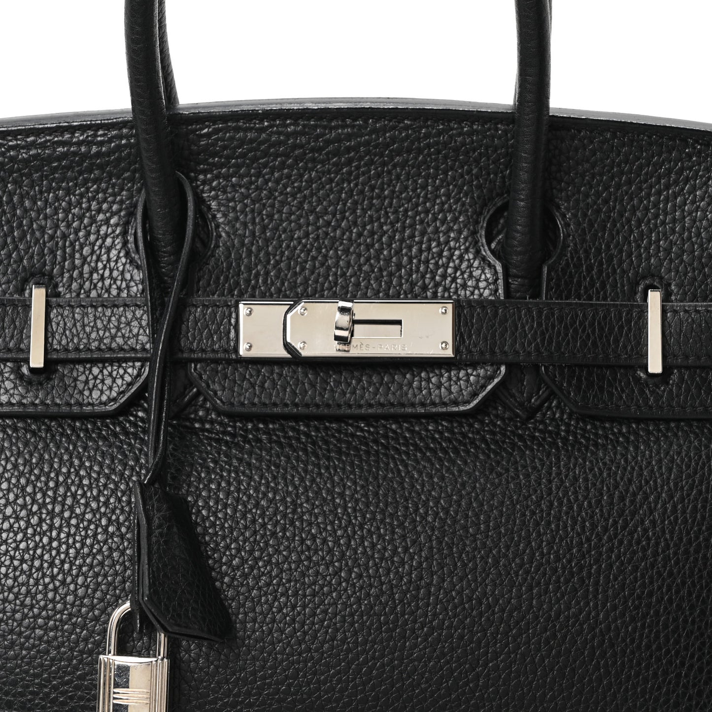 Taurillon Clemence Birkin 30 Black
