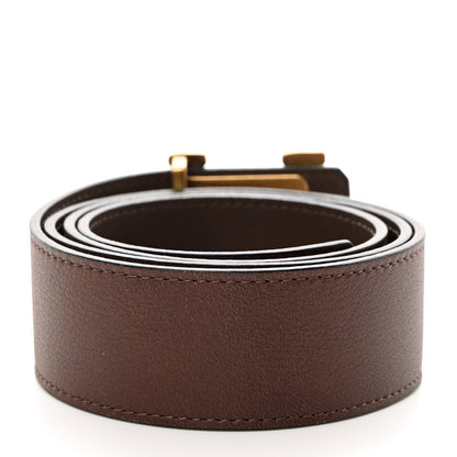 Louis Vuitton LV Calfskin Belt 90/36 Brown 2 of 6