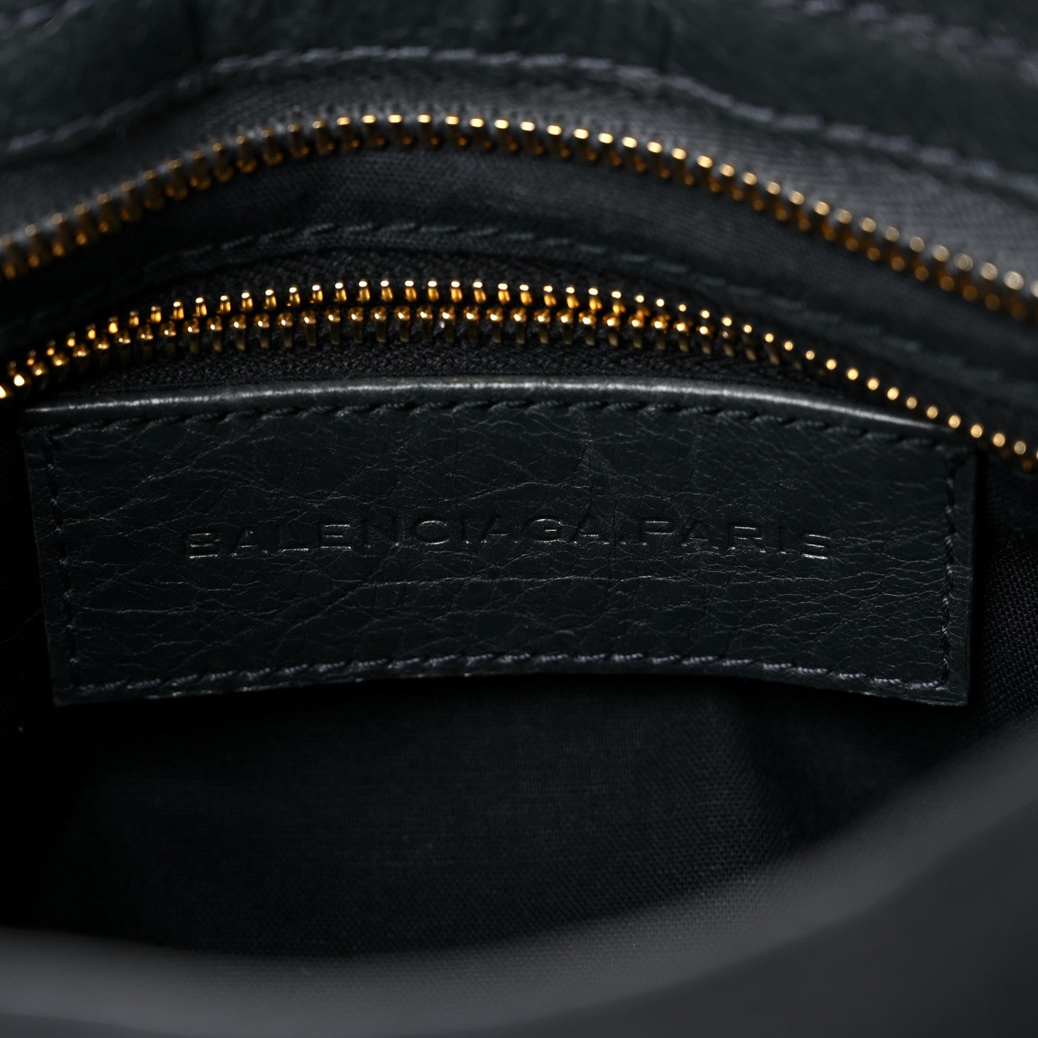 Balenciaga Agneau Giant 12 Gold Hardware Mini City Anthracite 6 of 14
