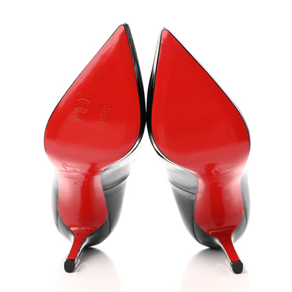 Christian Louboutin Patent Pigalle Plato 100 Pumps 36 Black 5 of 9