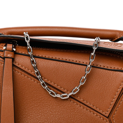 Loewe Calfskin Nano Puzzle Bag Tan 9 of 9