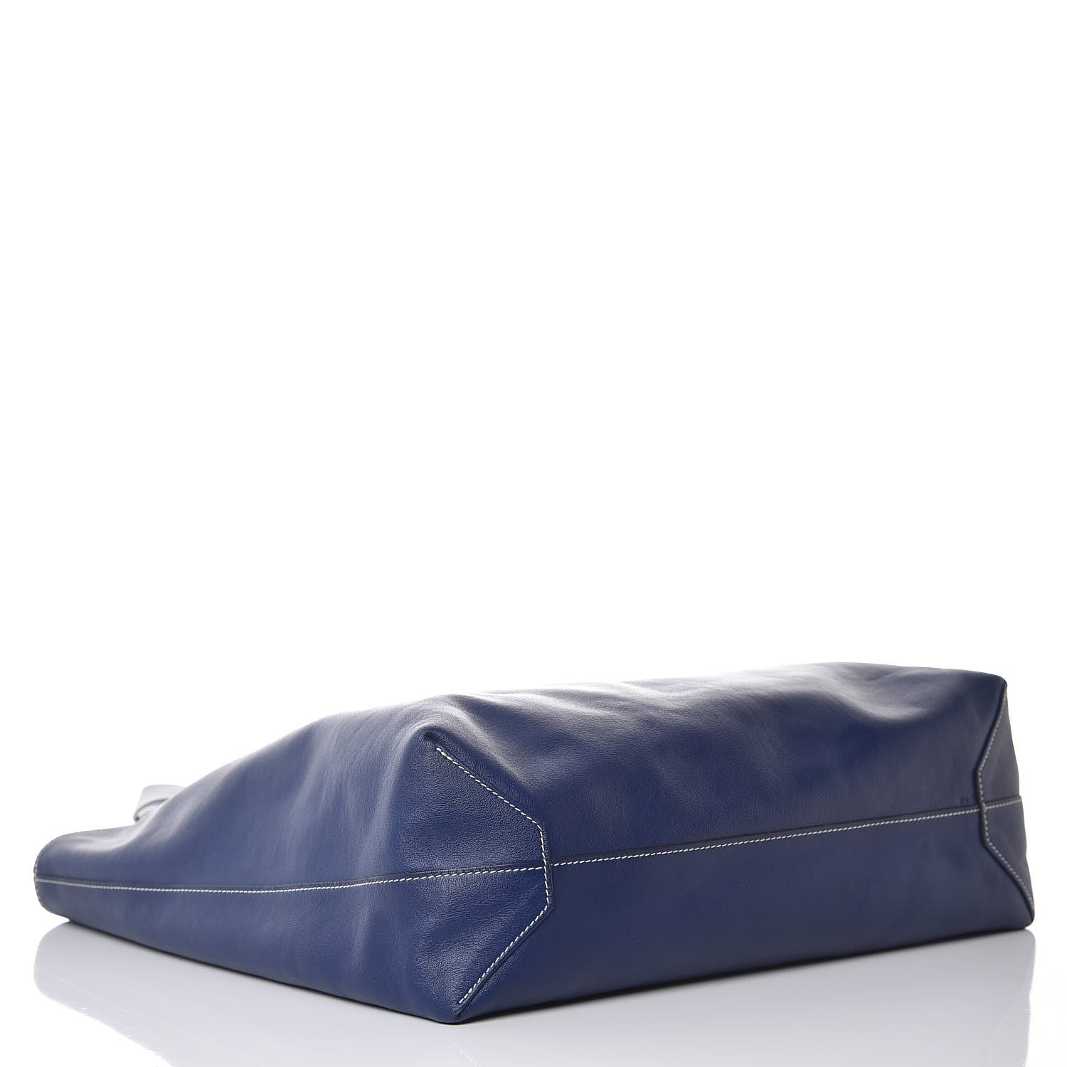 Hermes Veau Sikkim Double Sens 45 Tote Bleu Sapphire Paradis 7 of 13