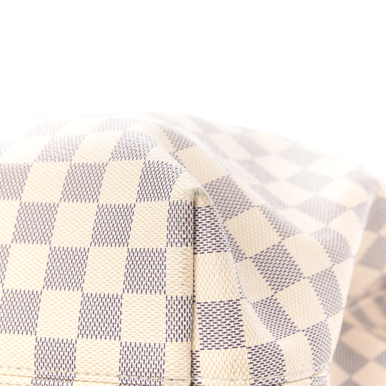 Louis Vuitton Damier Azur Graceful MM Rose Ballerine 7 of 15