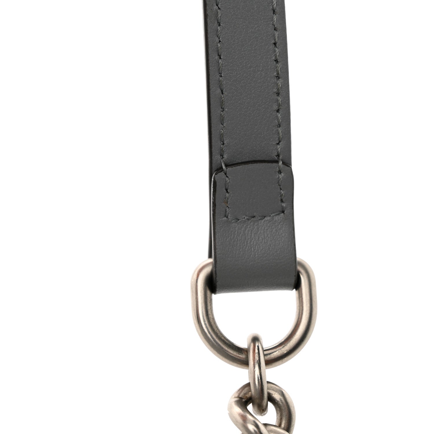 Gucci Calfskin Matelasse Aria Small GG Marmont Chain Shoulder Bag Deep Grey 15 of 15