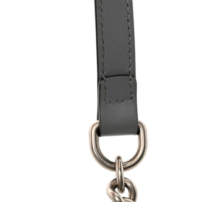 Gucci Calfskin Matelasse Aria Small GG Marmont Chain Shoulder Bag Deep Grey 15 of 15
