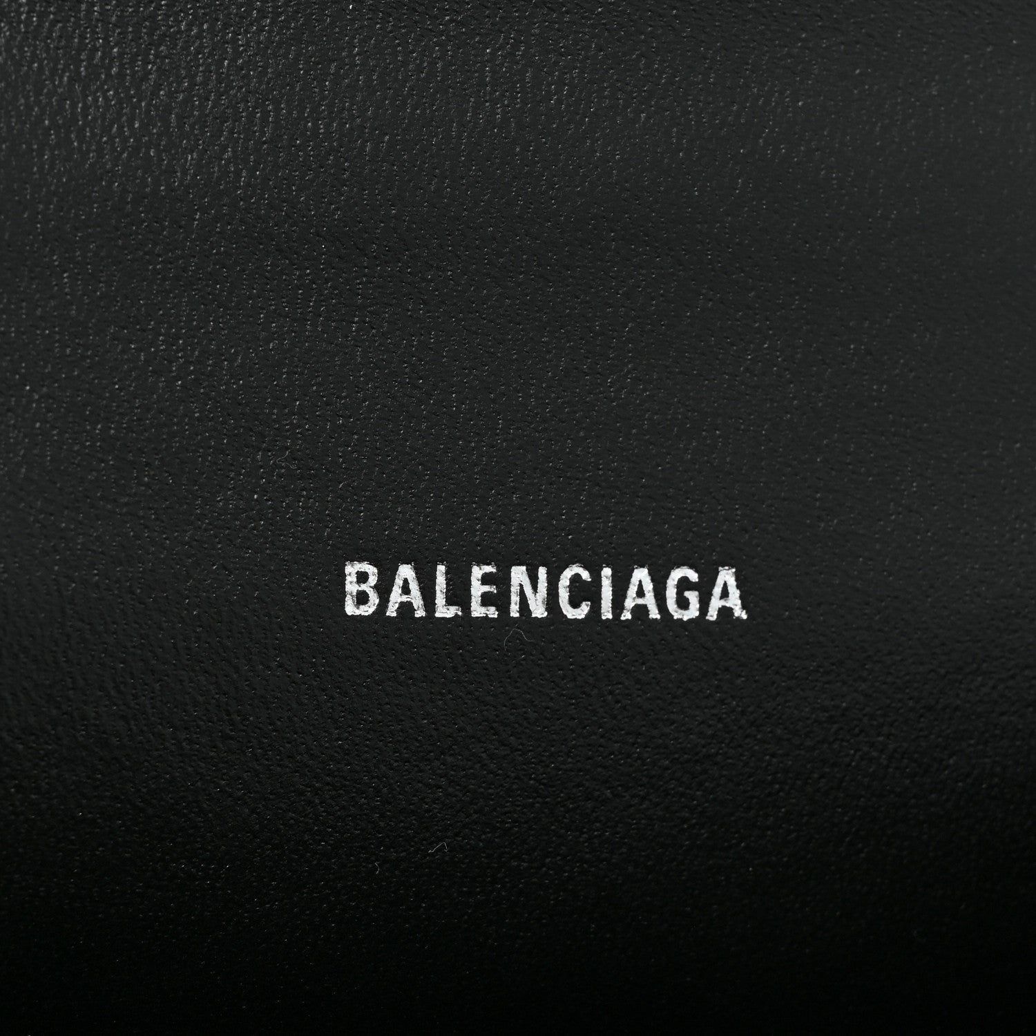 Balenciaga Shiny Box Calfskin Strass Hourglass Top Handle Bag XS Black 6 of 12