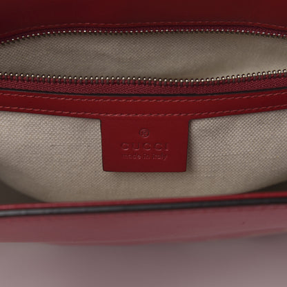 Gucci Calfskin Web Chinese New Year Medium Dionysus Tote Bag Hibiscus Red 5 of 9