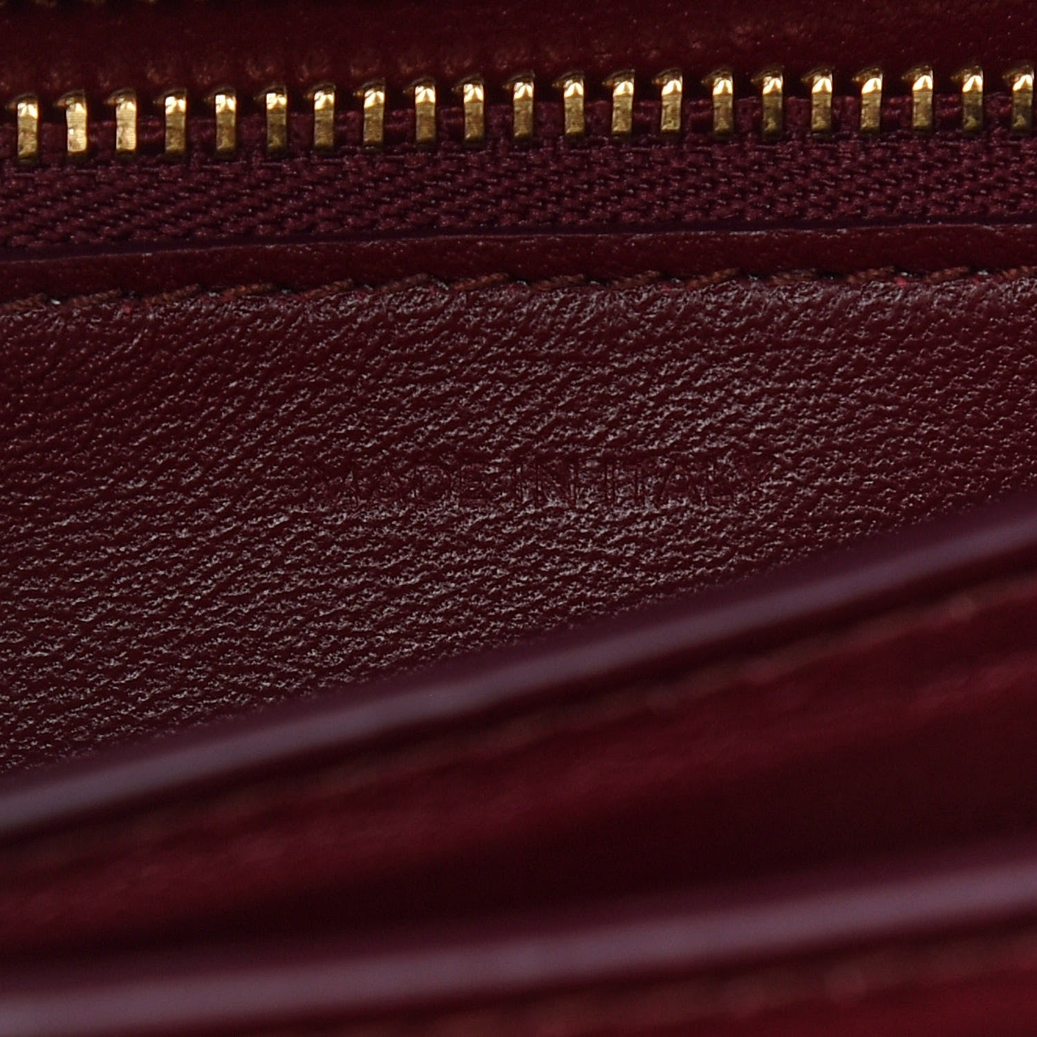 Celine Box Calfskin Small Classic Box Flap Bag Burgundy 7 of 9