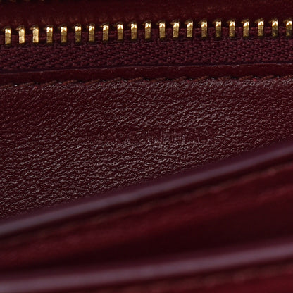 Celine Box Calfskin Small Classic Box Flap Bag Burgundy 7 of 9