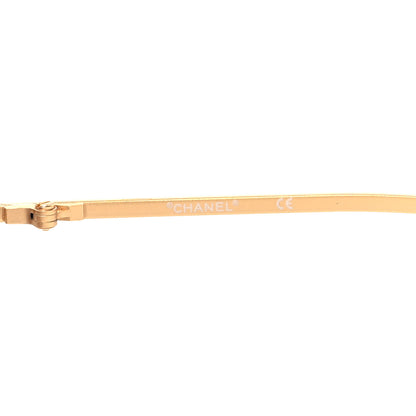 Chanel Frameless Ombre Sunglasses 15649 Gold 5 of 6