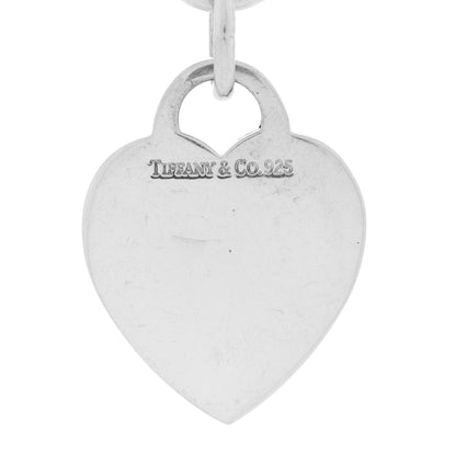 Tiffany Sterling Silver Heart Tag Toggle Necklace 4 of 4