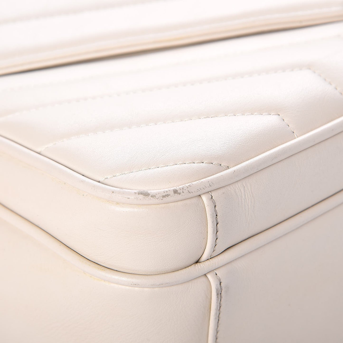 Calfskin Y Quilted Monogram Loulou Shoulder Bag Porcellana