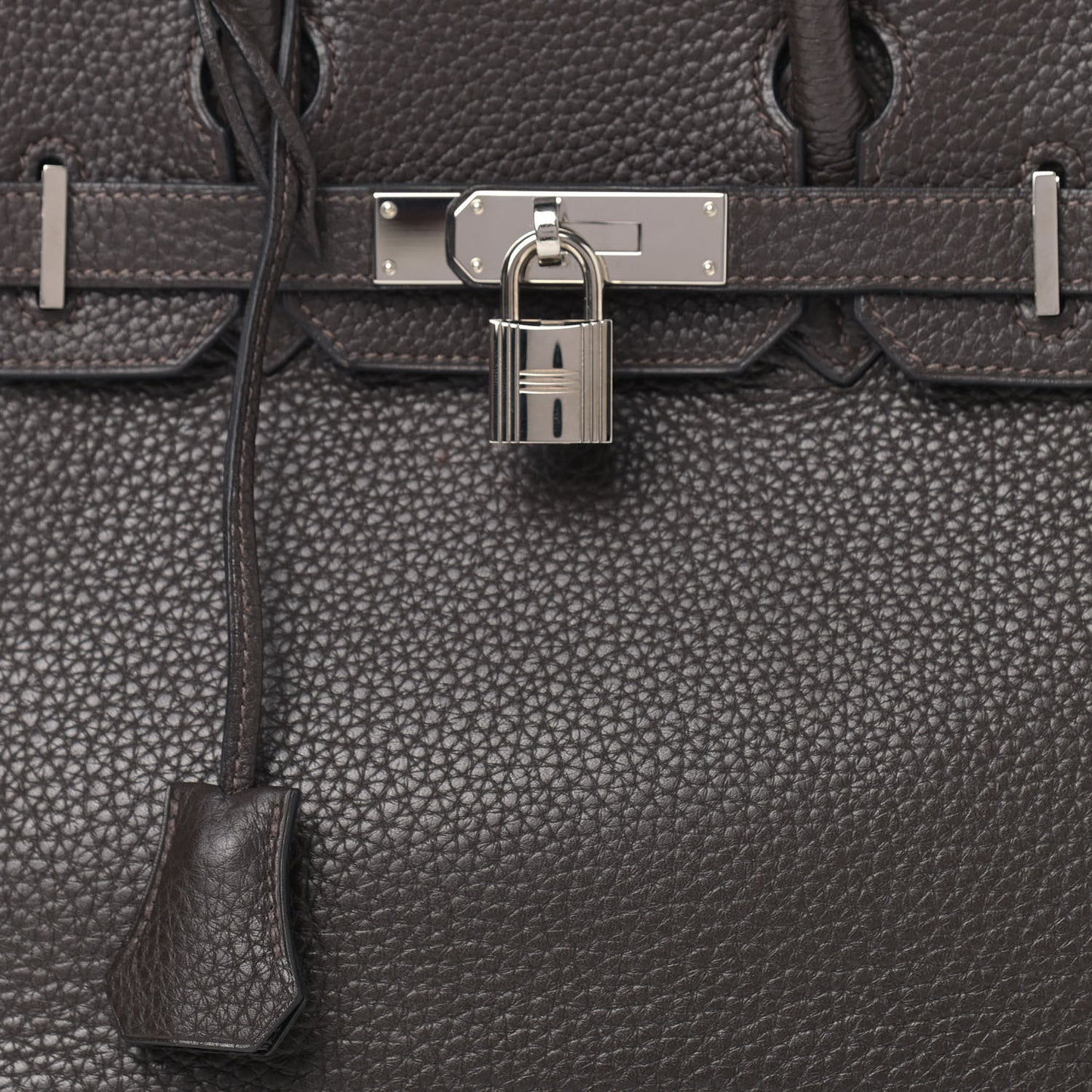 Taurillon Clemence Birkin 30 Chocolate