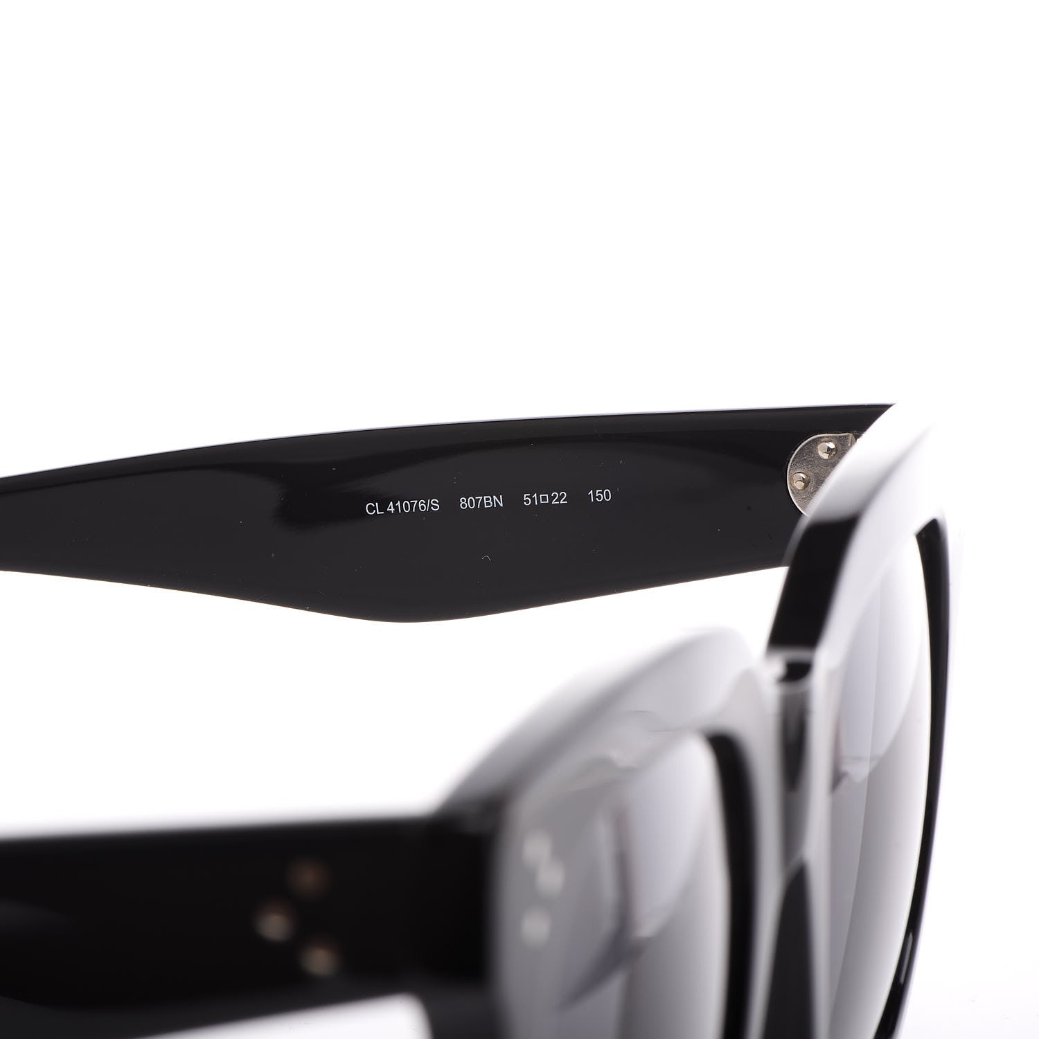 Celine Tilda Sunglasses CL 41076/S Black 6 of 7