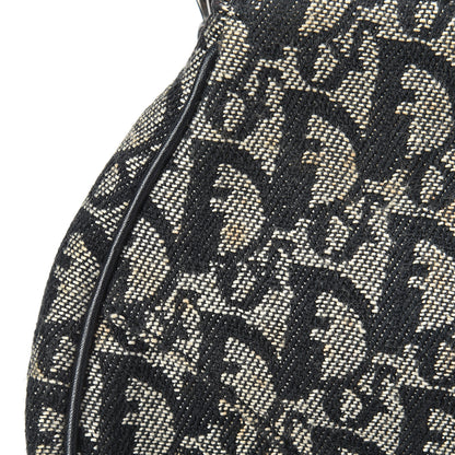 Christian Dior Monogram Mini Saddle Pochette Black 12 of 12
