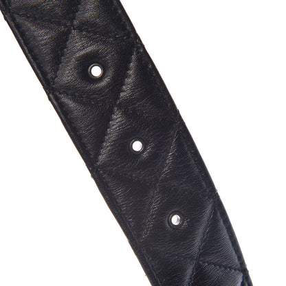 Chanel Lambskin Quilted CC Belt 80 32 Black 8 of 9