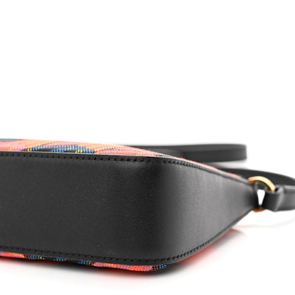 MCM Jacquard Cubic Monogram Rockstar Shoulder Bag Multicolor 9 of 9