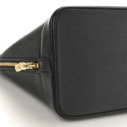 Louis Vuitton Epi Alma PM Black 7 of 9