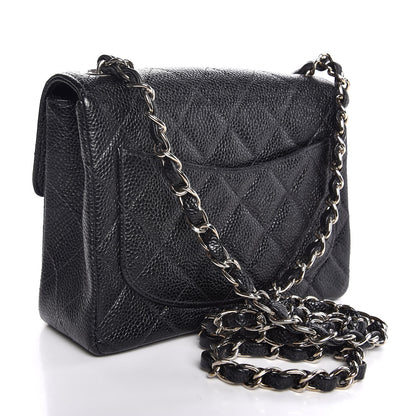 Chanel Caviar Quilted Mini Square Flap Black 3 of 7