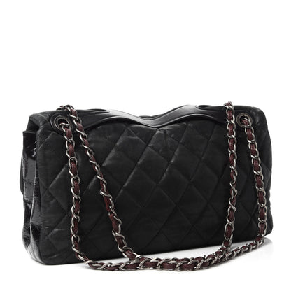 Chanel Iridescent Calfskin Jumbo In The Mix Flap Black 4 of 12