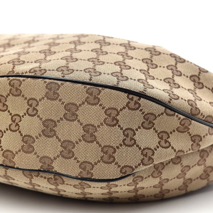 Gucci Monogram Patent Hobo Black 9 of 11