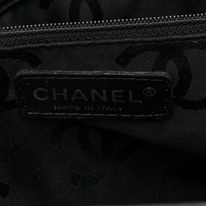 Chanel Calfskin Wild Stitch Large Tote Black 6 of 10