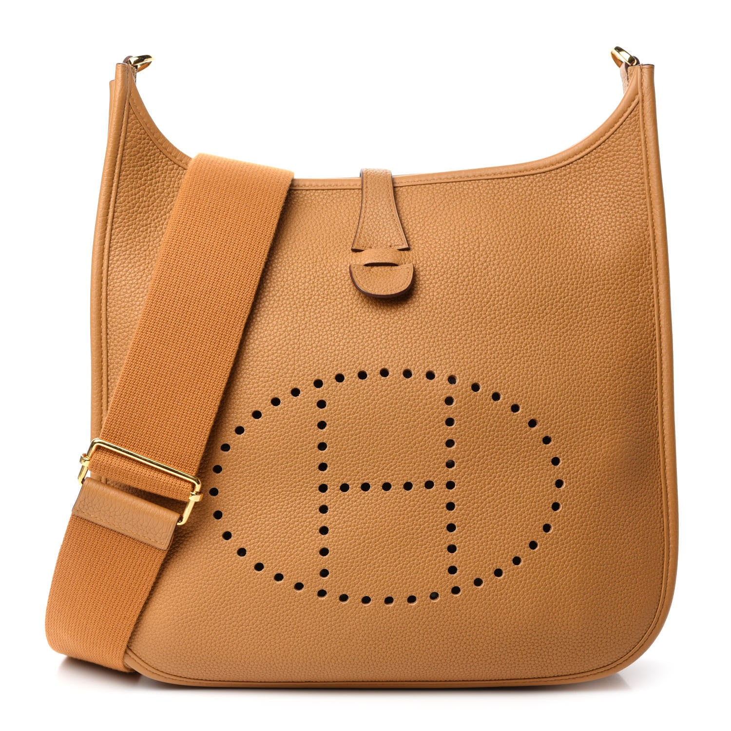 Hermes Taurillon Maurice Evelyne III PM Sesame 1 of 12