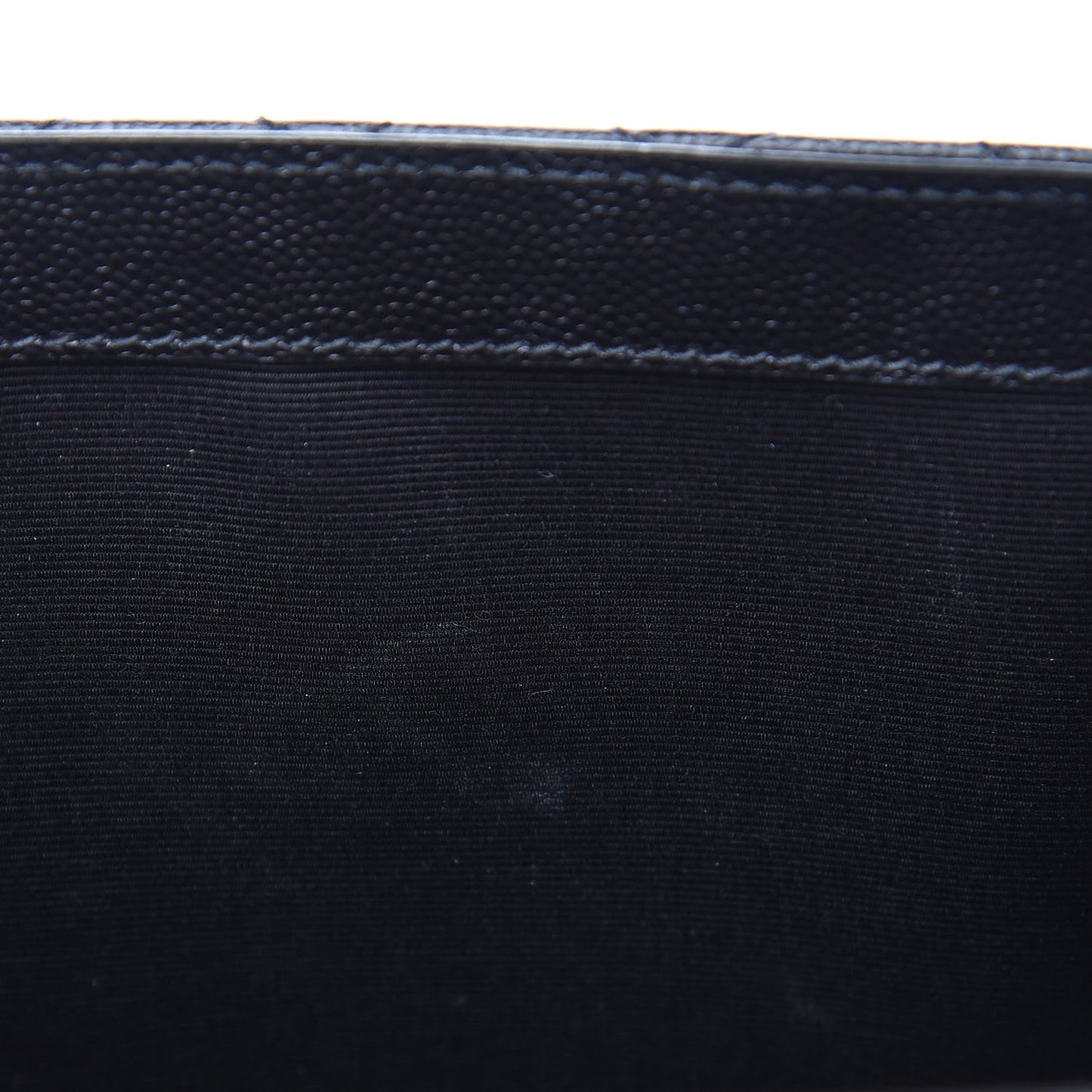 Grain De Poudre Textured Mixed Matelasse Triquilt Medium Monogram Satchel Black