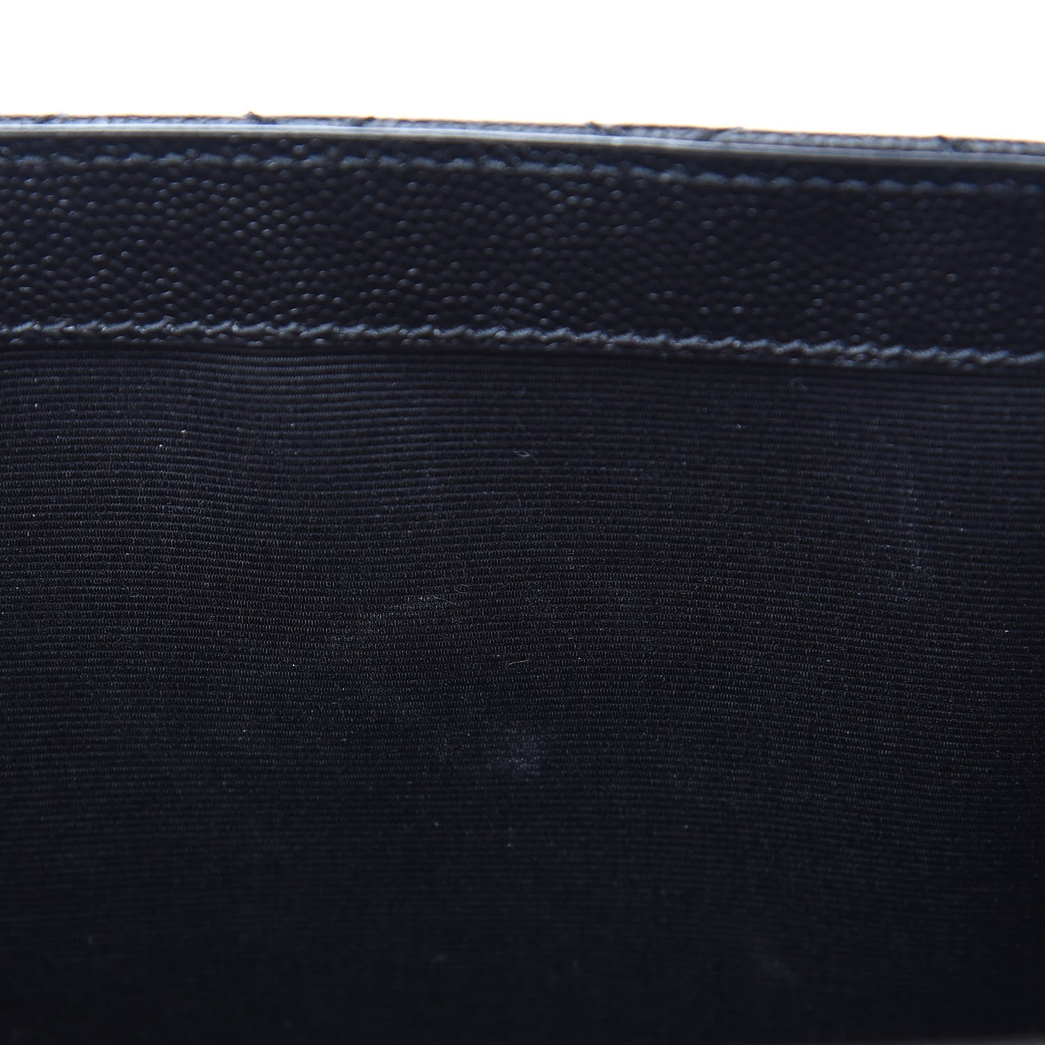 Saint Laurent Grain De Poudre Textured Mixed Matelasse Triquilt Medium Monogram Satchel Black 10 of 12