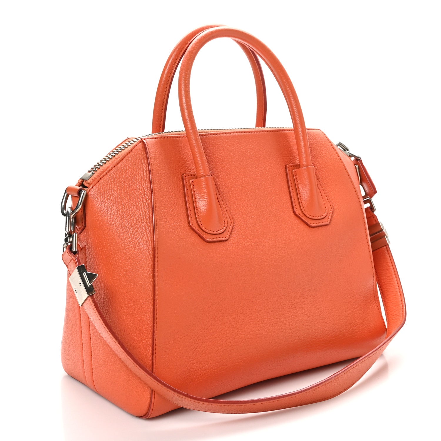 Givenchy Sugar Goatskin Mini Antigona Burnt Orange 3 of 10