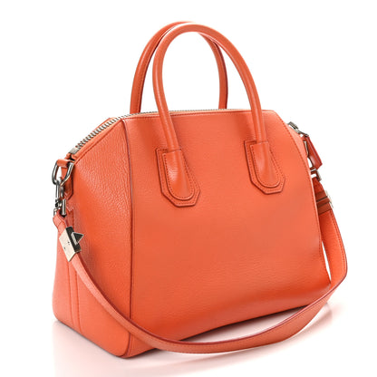Givenchy Sugar Goatskin Mini Antigona Burnt Orange 3 of 10