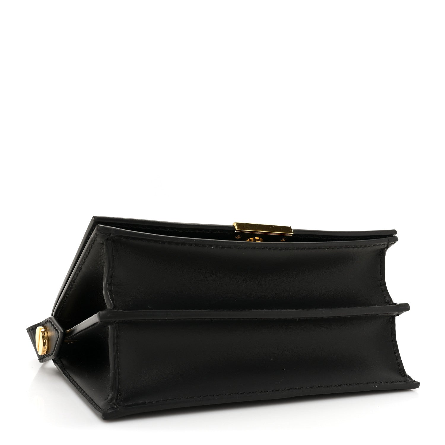 Off-White Calfskin Diag Binder Flap Bag Black 4 of 9