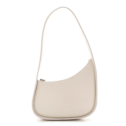 The Row Smooth Calfskin Half Moon Shoulder Bag New Ivory 1 of 11
