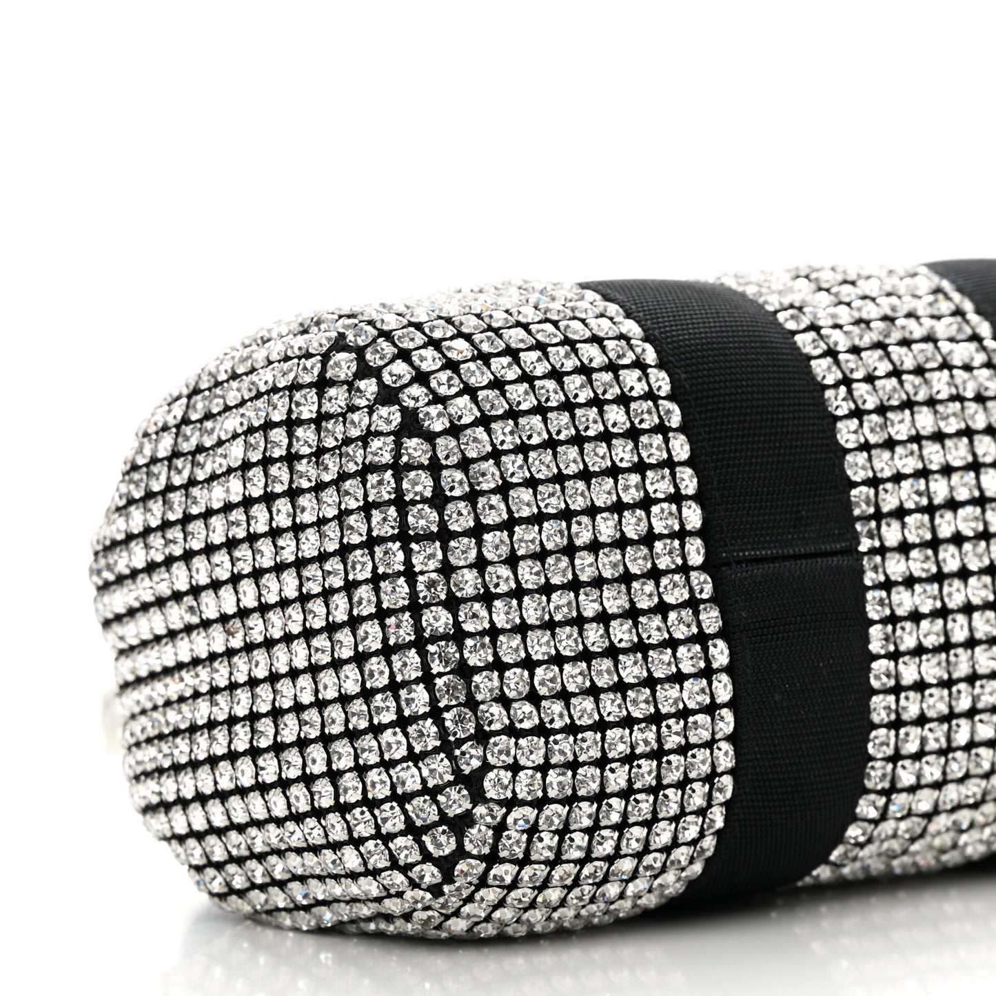 Mesh Crystal Cruiser Mini Duffle White