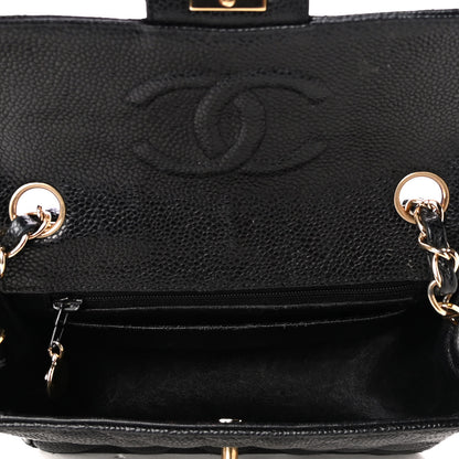Chanel Caviar Quilted Mini Square Flap Black 4 of 5