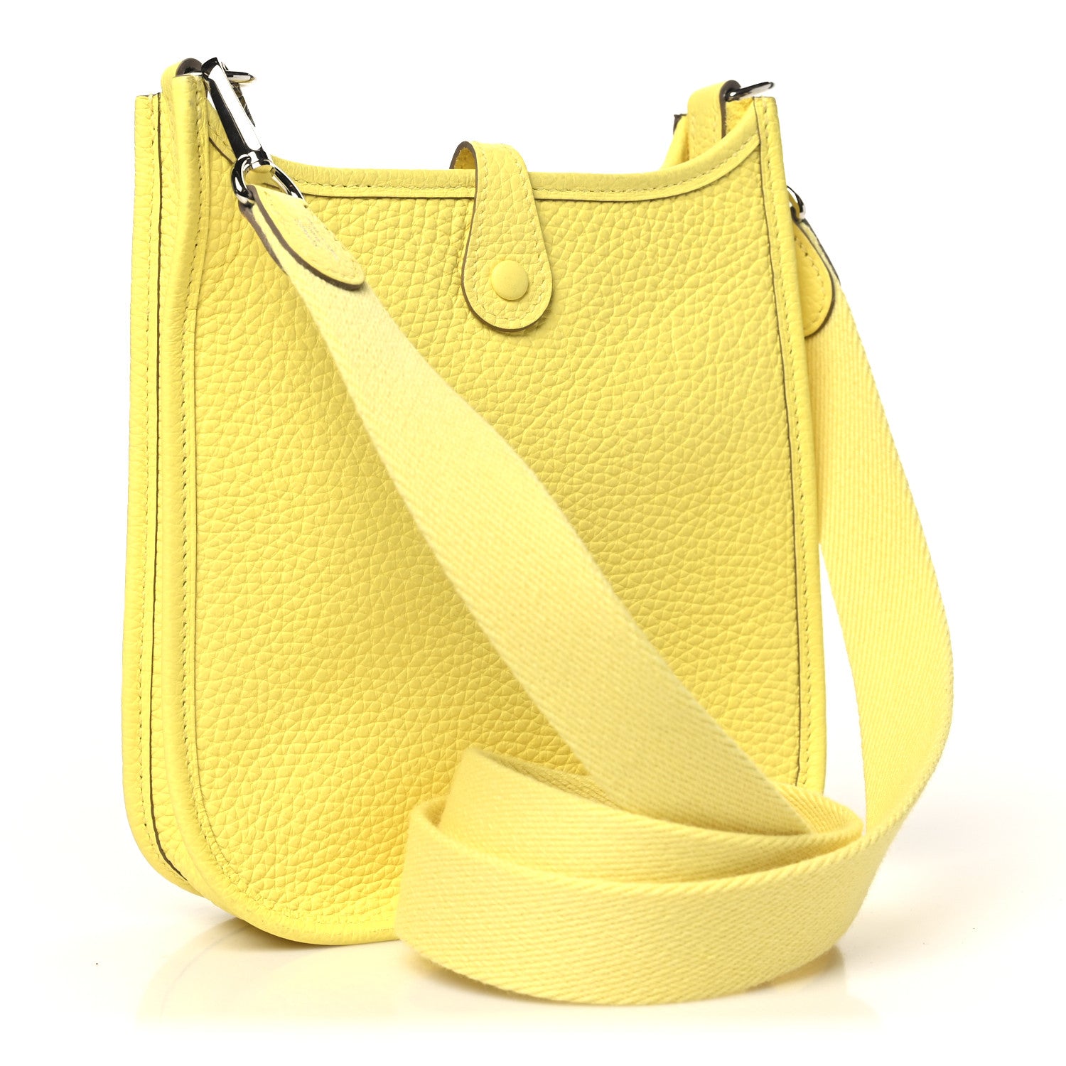 Hermes Taurillon Clemence Evelyne TPM Limoncello Limoncello 3 of 10