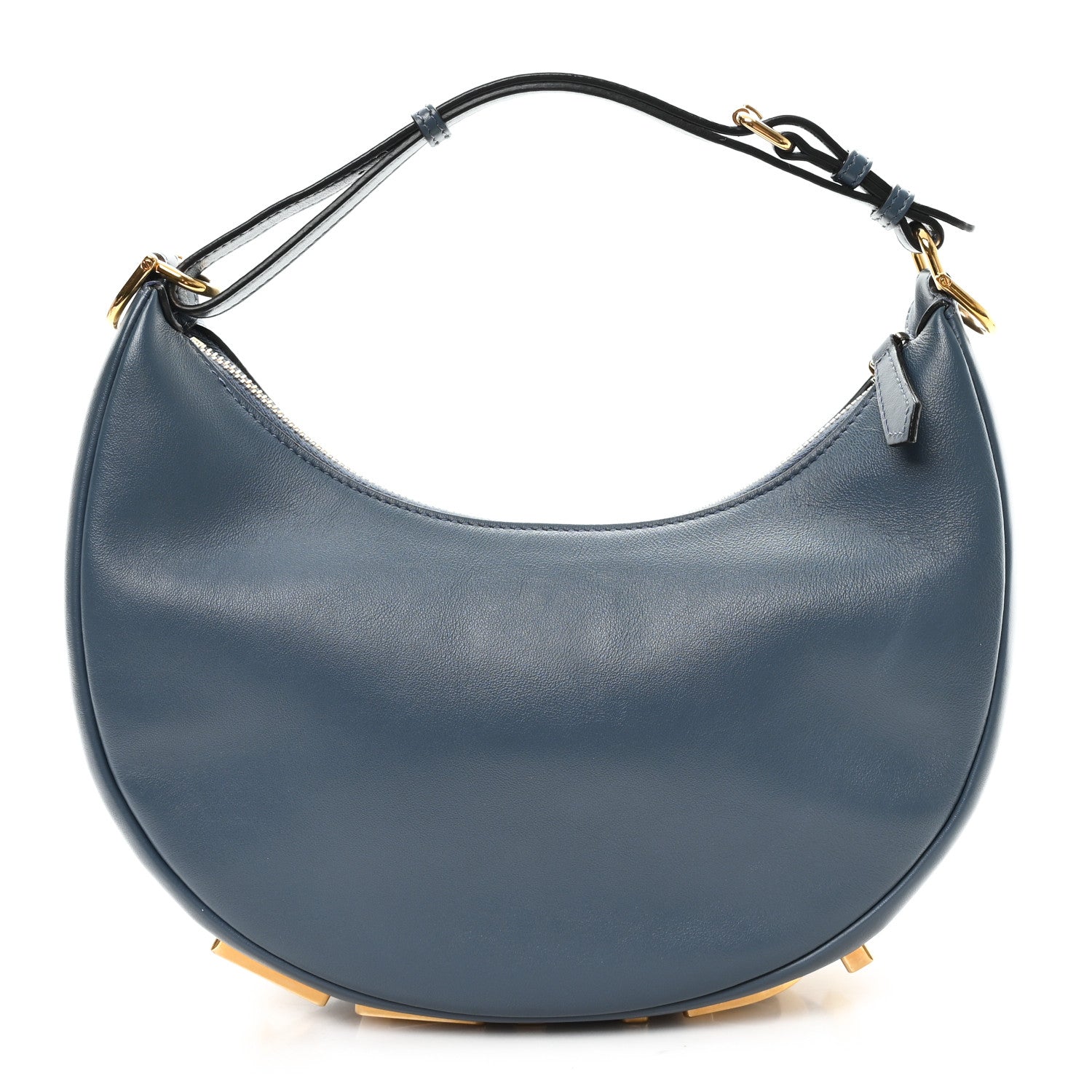 Fendi Vitello Grace Matte Small Fendigraphy Hobo Bag Mirto 1 of 10
