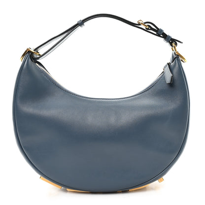 Fendi Vitello Grace Matte Small Fendigraphy Hobo Bag Mirto 1 of 10