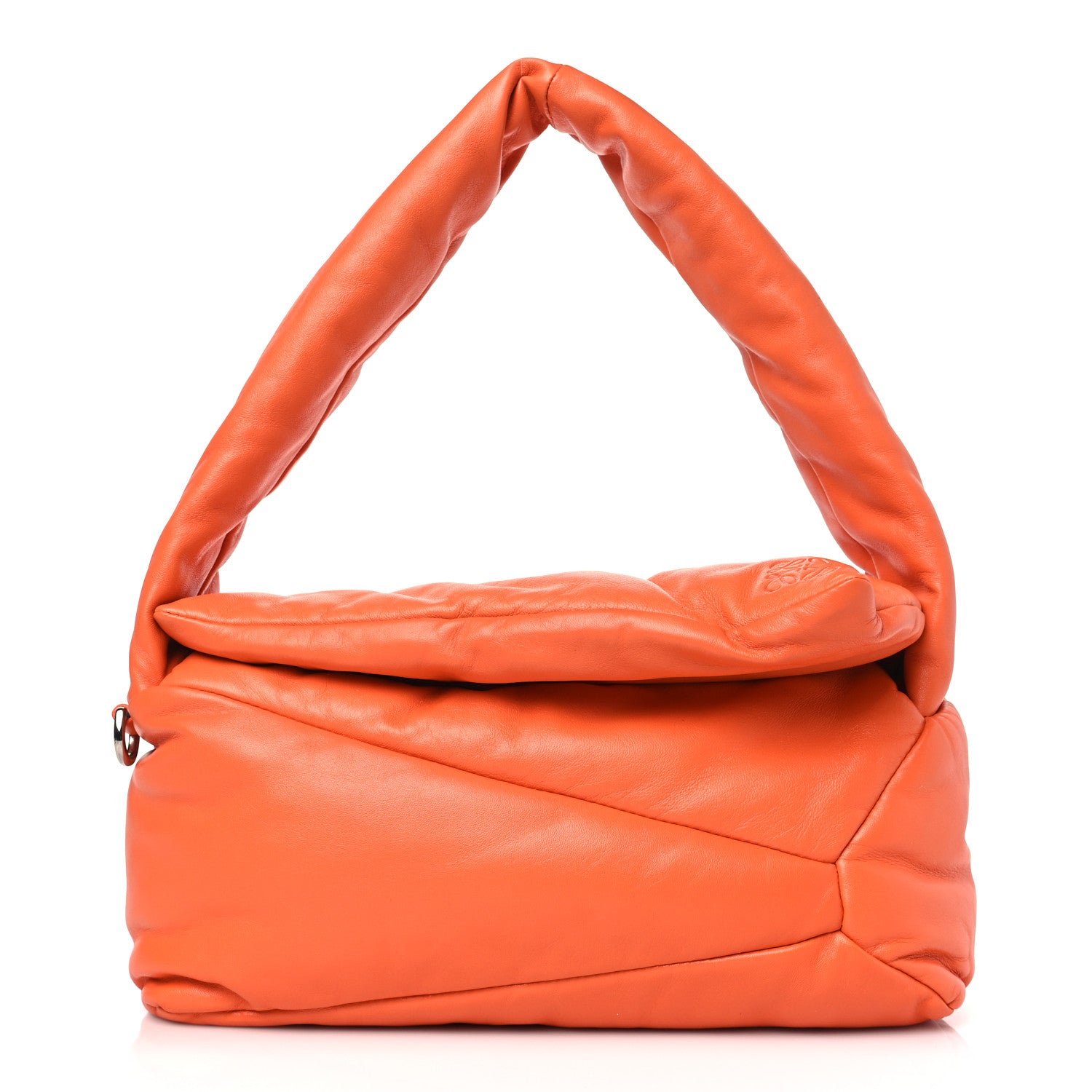 Loewe Nappa Puffer Puzzle Hobo Orange 1 of 8