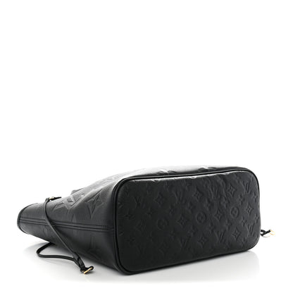 Louis Vuitton Empreinte Monogram Giant Neverfull MM Black 5 of 10