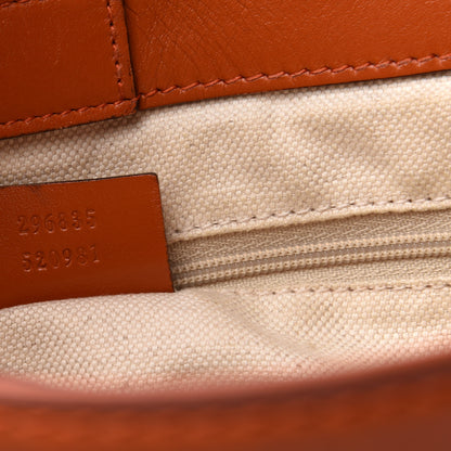 Gucci Monogram Medium Sukey Top Handle Tote Beige Orange 7 of 10