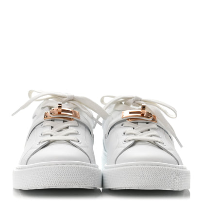 Hermes Calfskin Day Sneakers 37.5 White 2 of 4