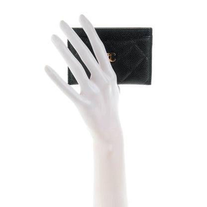 Chanel Caviar Quilted Card Holder Black 2 of 8