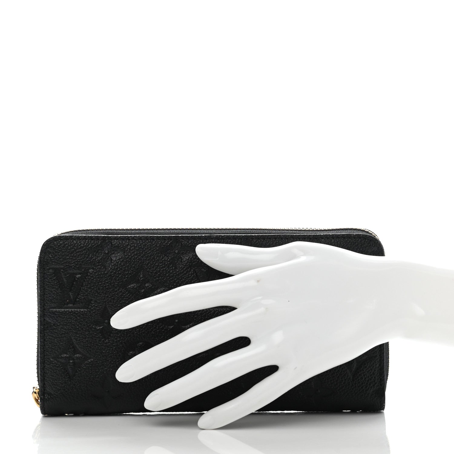 Louis Vuitton Empreinte Zippy Wallet Black 2 of 12